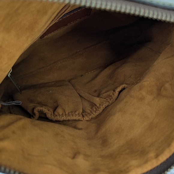 Patricia Nash Dark Olive Green Leather Clutch - Picture 8 of 11